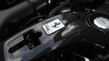 Ferrari 488 Pista - engine detail