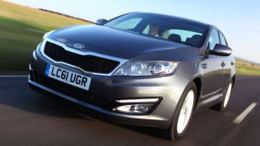 Kia Optima front tracking