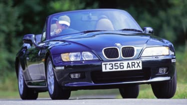 Used BMW Z3 - front cornering