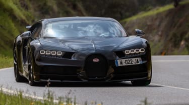 Bugatti Chiron - front cornering 2