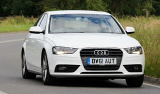 Audi A4 TDIe corner