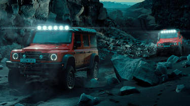 INEOS Grenadier Trialmaster X LETECH - night rock climbing