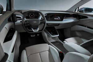 Audi Q4 e-tron concept - dash