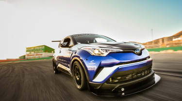 Toyota C-HR R-Tuned  driving