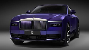 Rolls-Royce Spectre Black Badge - front studio