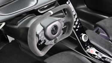 Lotus Evija - steering wheel
