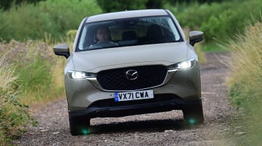 CX-5 off-roading - front