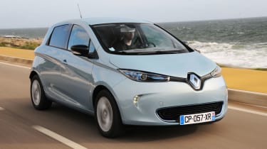 Renault ZOE front tracking