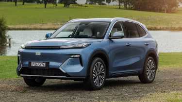 Geely Starray SUV - static front 3/4