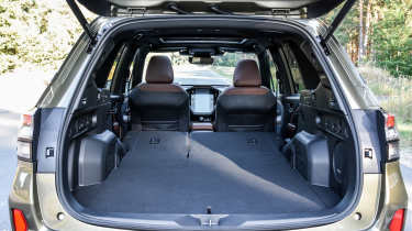 Subaru Forester - boot seats down