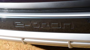 Audi Q4 e-tron long termer - first report rear detail