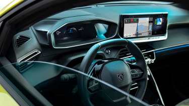 Peugeot 208 dashboard