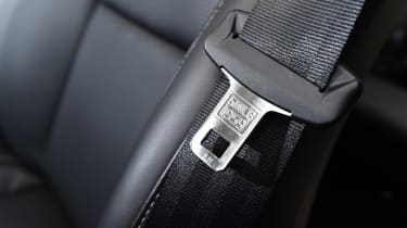 Volvo XC90 long term - seat belt detail
