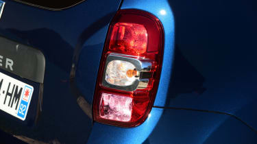 Dacia Duster facelift - rear light detail