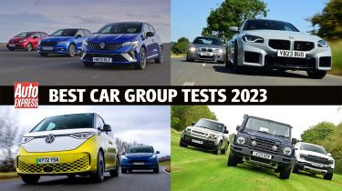 Best car group test 2023 - header