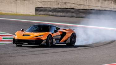 McLaren W1 - front drift