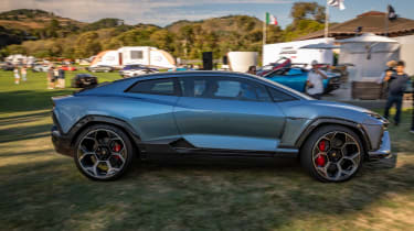 Lamborghini Lanzador concept Monterey Car Week side