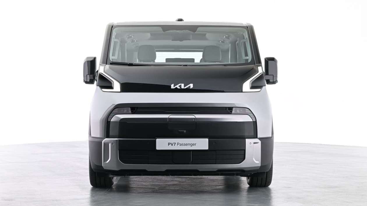 Kia PV7 Passenger studio front view