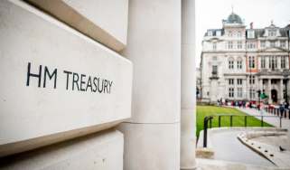 HM Treasury sign