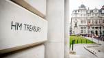 HM Treasury sign