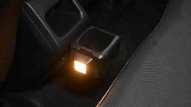 Dacia Duster - rear footwell light