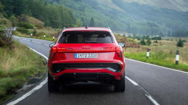 Audi Q3 - full rear action
