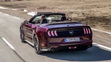 Ford Mustang EcoBoost Convertible - rear