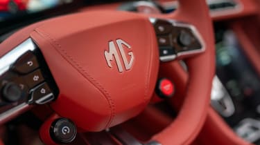MG Cyberster - steering wheel