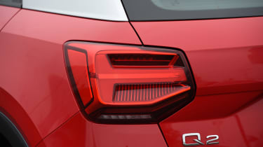Audi Q2 - rear light detail