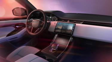 Range Rover Evoque Hoxton - dash