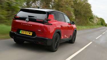 Citroen e-C5 Aircross - rear tracking