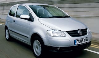 Front view of Volkswagen Fox
