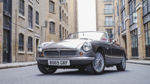 Electric MGB - front
