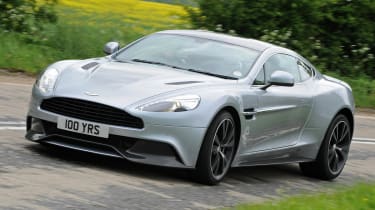 Aston Martin Vanquish Centenary Edition front action