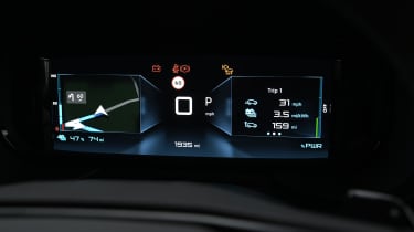 Citroen e-Berlingo - driver's display
