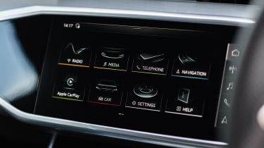 Audi A7 Sportback - infotainment screen