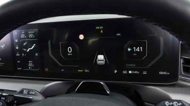 Kia EV9 Air - digital instrument cluster