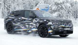 Bentley Urban SUV test car - front 3/4