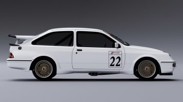 Ford Sierra RS500 continuation car - side
