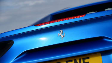 Ferrari 488 Spider - rear badge