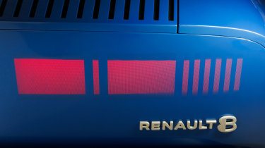 Renault 8 Gordini concept - rear detail