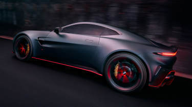 Aston Martin Vantage S - rear action
