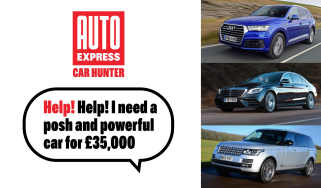 Used Car Hunter £35,000 luxury cars - header image