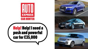 Used Car Hunter £35,000 luxury cars - header image