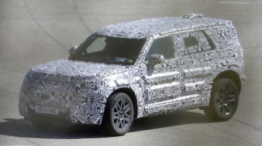 Baby Electric Land Rover Defender Sport - front 3/4