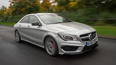 Mercedes CLA 45 AMG 2013 front track