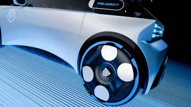 Peugeot Polygon concept - rear wheel