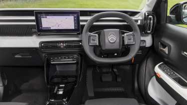 Citroen C3 UK 2025 - front interior 