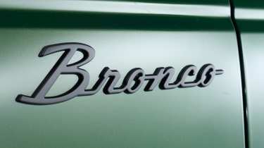 Ford Custom Garage Packages Sinister Bronze Ford Bronco - Bronco badge