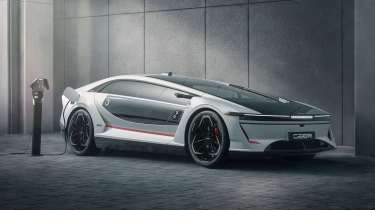 Ceer Exobot sedan - front charging